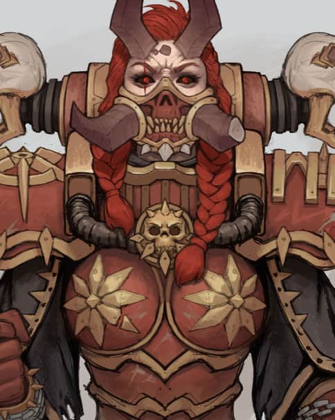 Khorne Fallen Sister by Yang Zheyy 