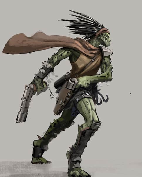 Kroot Pistolier by Jonas Špokas 
