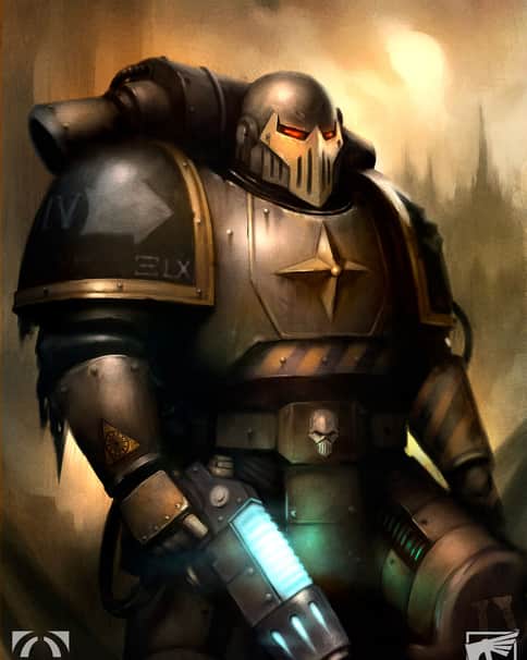Legionary Cayveas Iron Warriors by Eric Alonso 