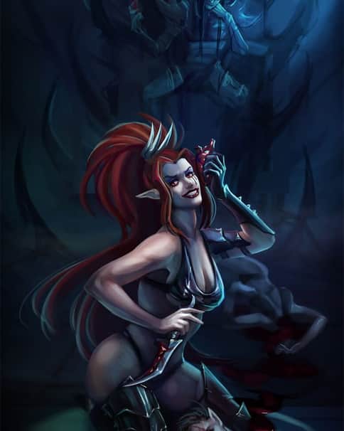 Lelith Hesperax by Vesta Menyachikhina 