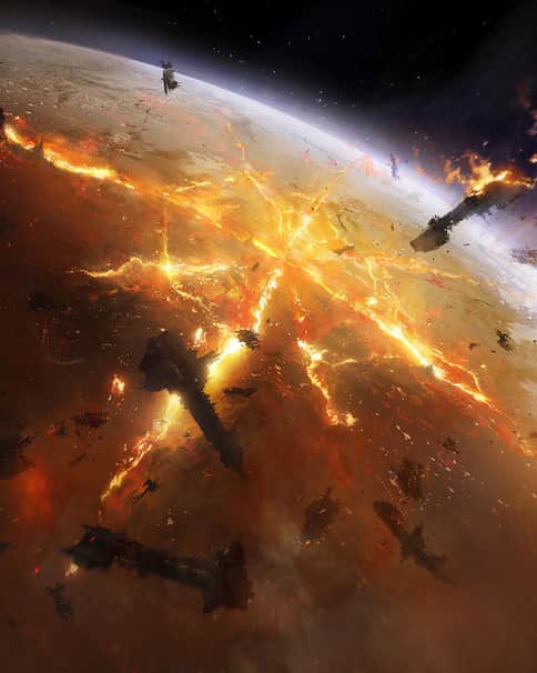 Let the Galaxy Burn by Evan Shipard 