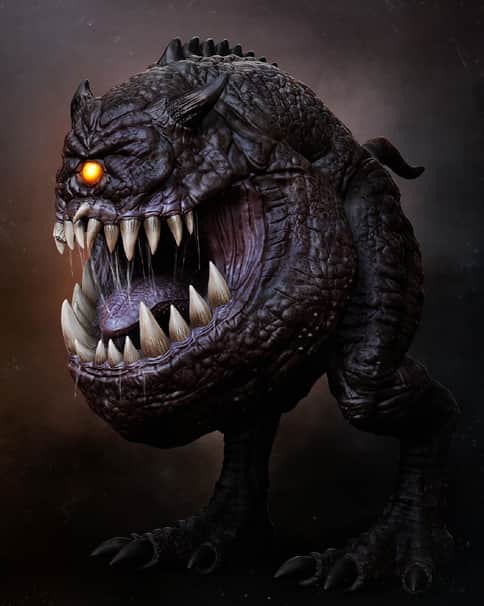 Monster Concept by Aldrin Weston 