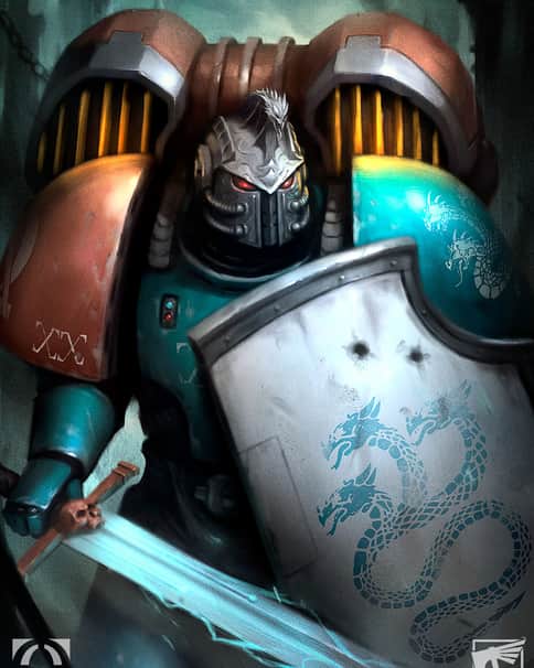 Sergeant Jarus Alpha Legion by Eric Alonso 