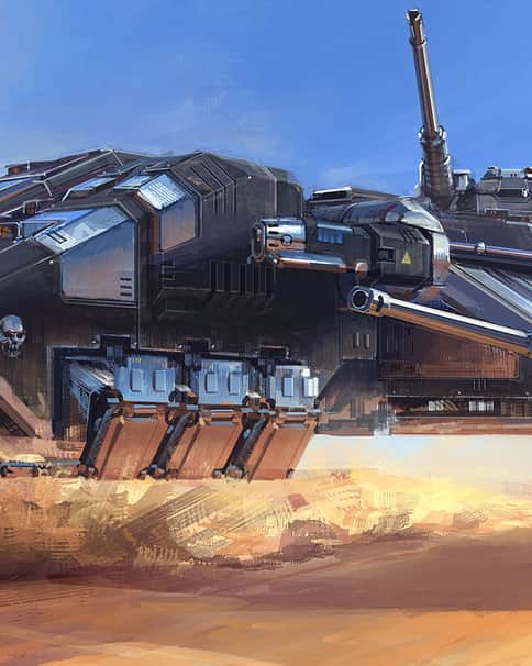 Superheavy Tank by Ahn Hyoungsup 
