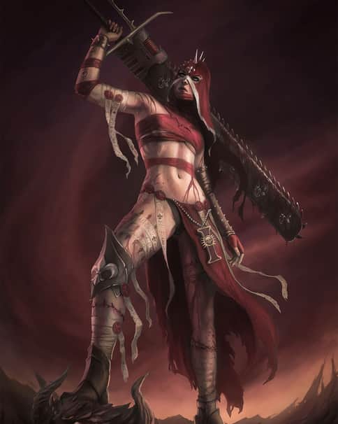 Sister Repentia by Tamás Patkós 