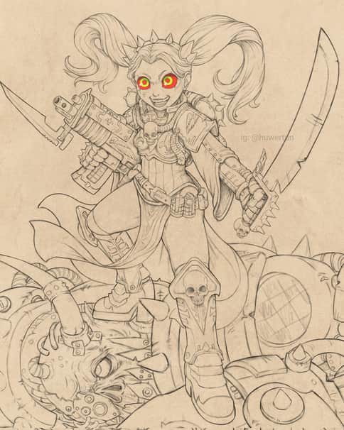 Sister of Battle by Gabby Candelaria 