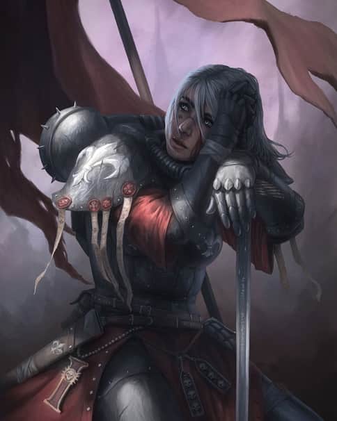 Sister of Battle by Tamás Patkós 