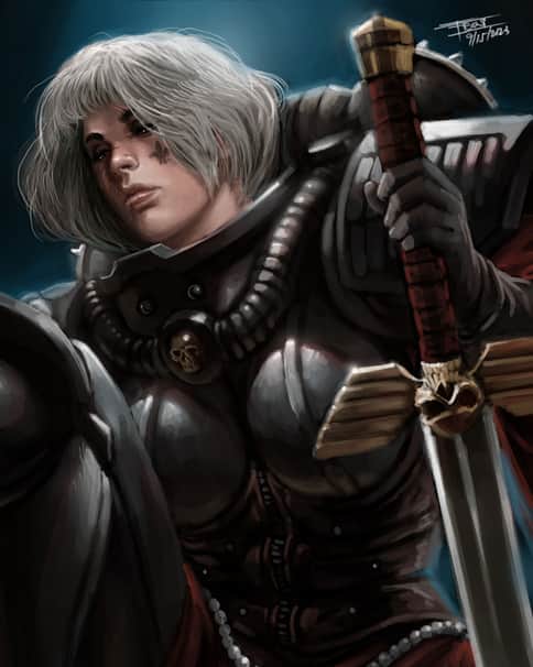 Sister of Battle by Frost Llamzon 
