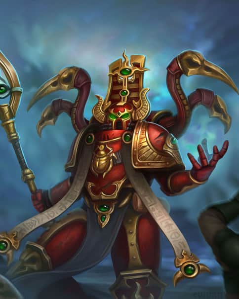 Thousand Sons Sorcerer by Eugenia Ivanchenko 