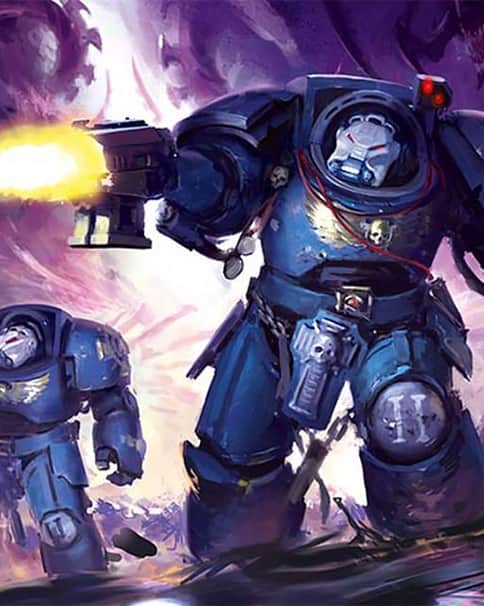 Ultramarine Terminators by Paul Dainton 