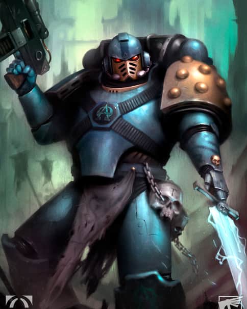 Unidentified Legionary Alpha Legion by Eric Alonso 