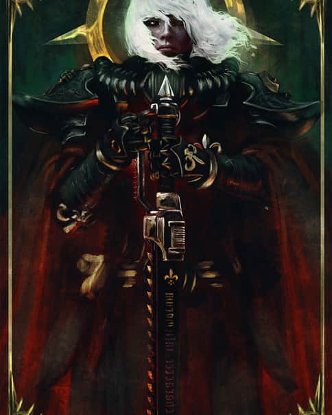 Adepta Sororitas by Anato Finnstark 