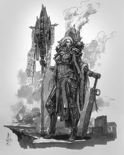 Adepta Sororitas by Denis Kornev 