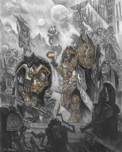Coronation of Horus by Denis Kornev 