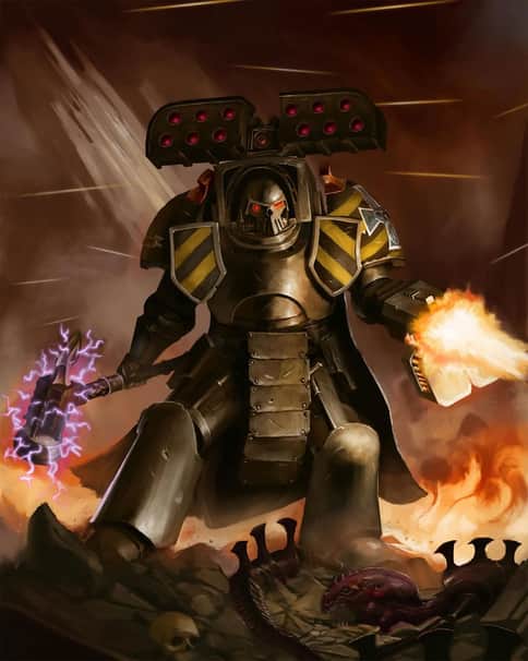 Iron Warrior Terminator by Ferrum Ferrum 