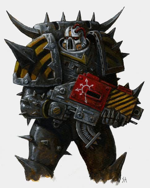 Iron Warrior by Samuel Allan 