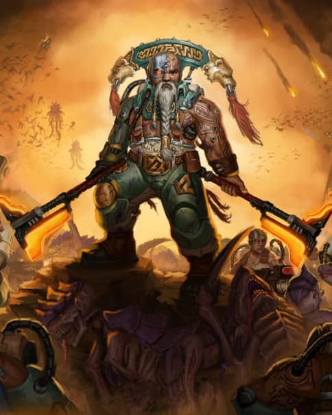 Leagues of Votann High Kahl by Brandon Chen 