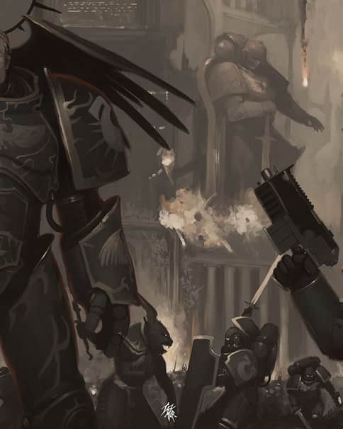 Roboute Guilliman by Marat Tazhitdinov 