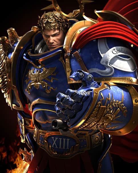 Roboute Guilliman by Ramiz Askerov 