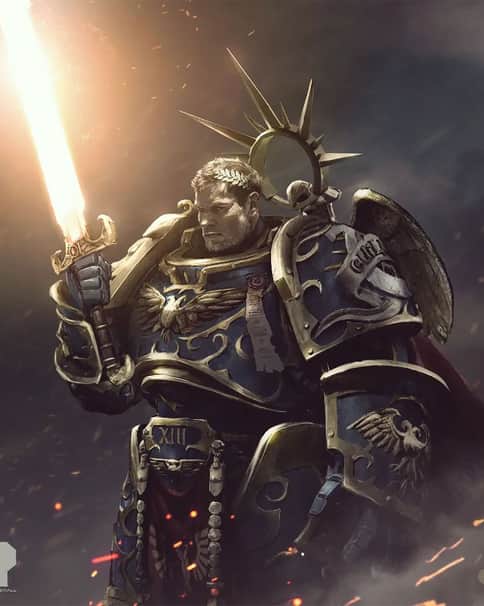 Roboute Guilliman by Richard Bagnall 