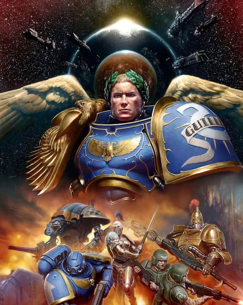 Roboute Guilliman by Mark Holmes 