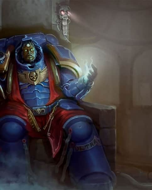 Ultramarine Librarian by Cristian Alias 