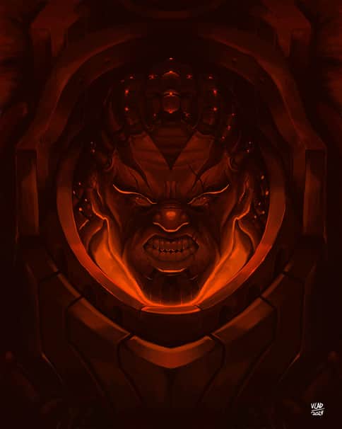 Angron by Hilario 