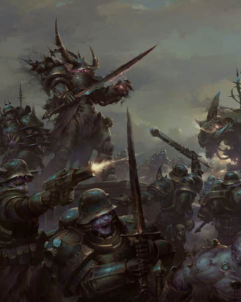 Chaos Legion Attacks by Michal Sztuka 