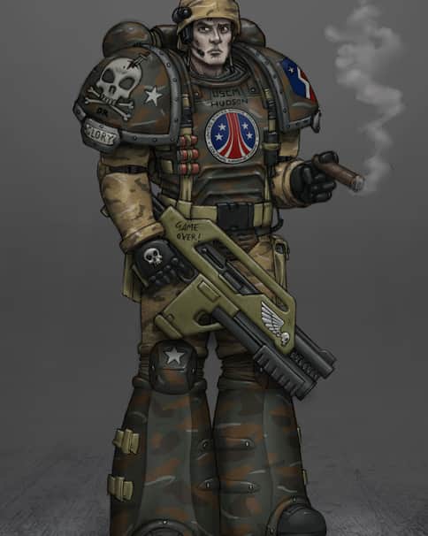 Colonial Marine Chapter by Alex Eeles 