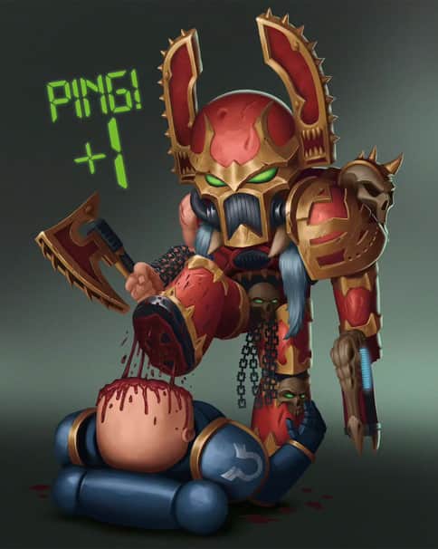 Cute Kharn by Bartłomiej Vetinari 