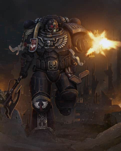 Deathwatch Captain by Semir Vesković