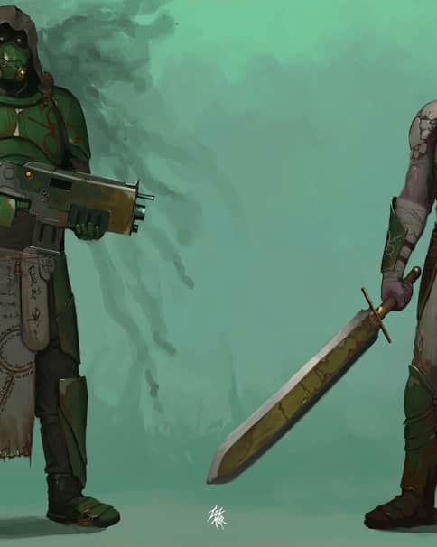 Nurgle Cultists by Marat Tazhitdinov 