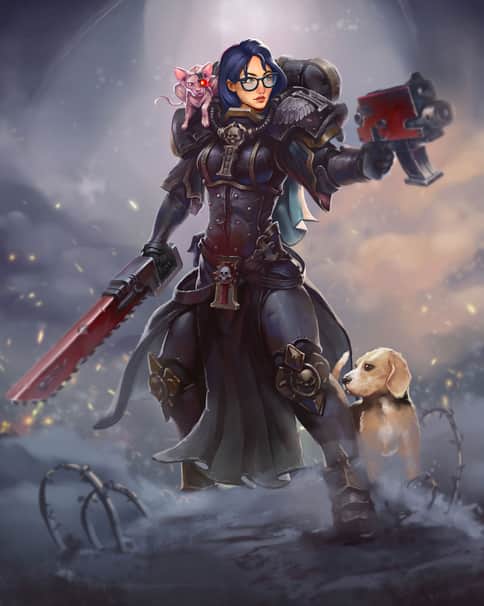 Sister of Battle by Vitaly Perevoshikov 