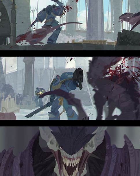 Space Marine by Jin Dongyu Space Marine by Jin Dongyu