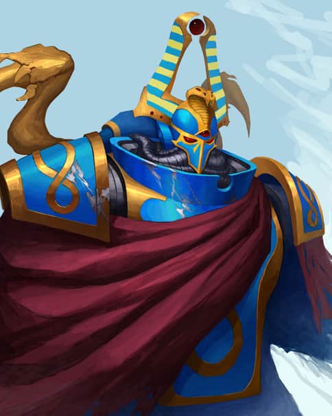 Thousand Sons Sorcerer by Alexey Potorochin 
