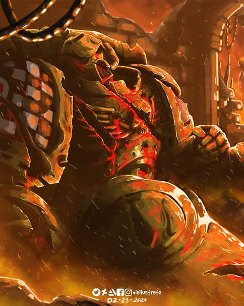 We Die In Glory by Niellustrate