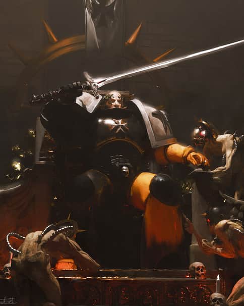 Birth of the Black Templar by David Ok 