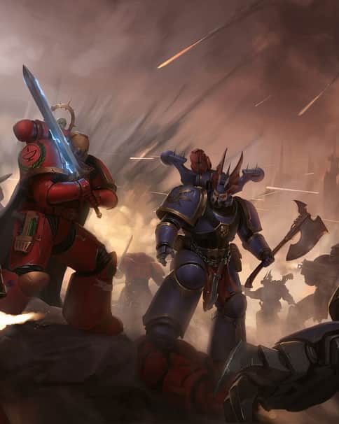 Blood Angels v Night Lords by Konstantin Void 