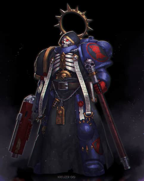 Crimson Fist Chaplain by KREUZER 