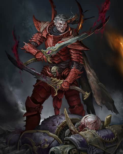 Dark Eldar Archon by Dima Sokolov 