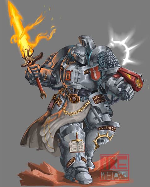 Grey Knight by Fire Metal 5 