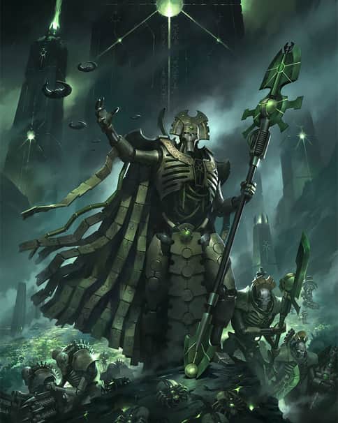Necrons Cover Art by Jaime Martinez 