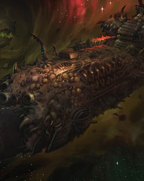 Nurgle Starship by Dmitrii Ustinov 