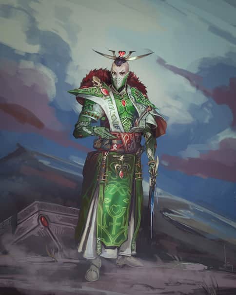 Outcast Warlock by Nictanova 