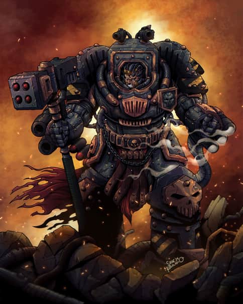 Perturabo by Christopher Regalario 