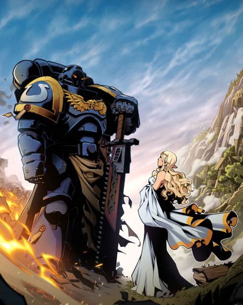 Ultramarine vs LOTR by Charan 