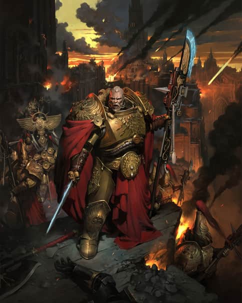 Adeptus Custodes by Jaime Martinez 