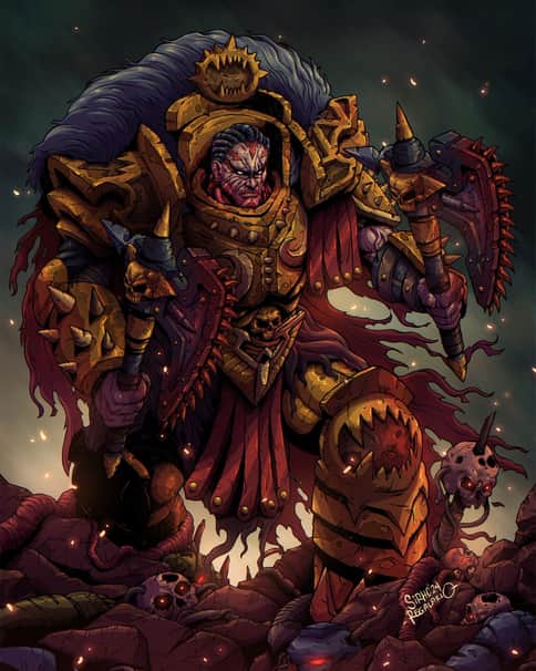 Angron by Christopher Regalario 
