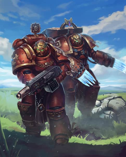 Blood Angels by Vitaly Perevoshikov 