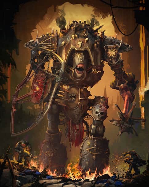 Cerastus Chaos Knight by Sergei Panin 